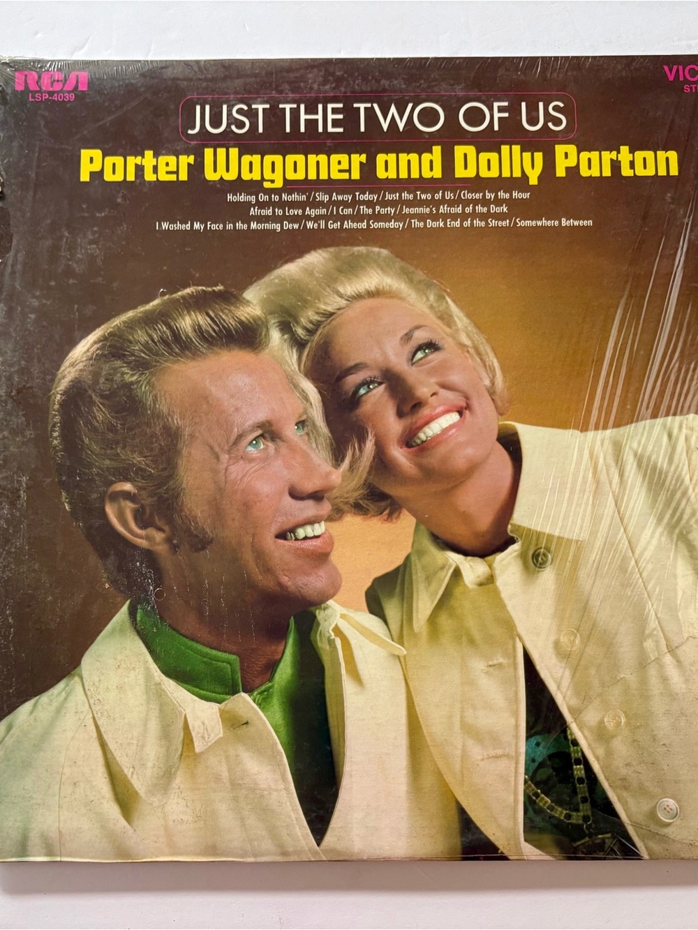 Porter Wagoner And Dolly Parton Just The Two Of Us 1968 Country LP LSP 4039 G VG
